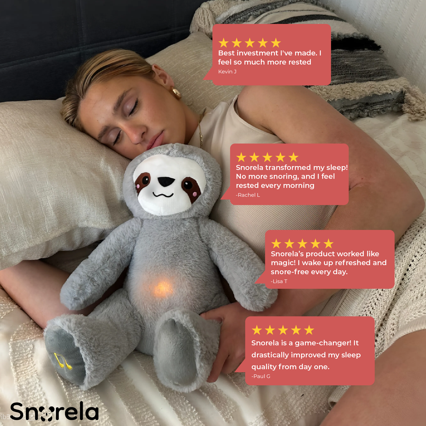 Snorela Sloth Calm Plush